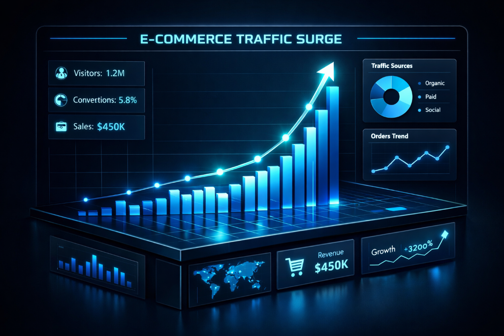 E-Commerce Traffic Surge